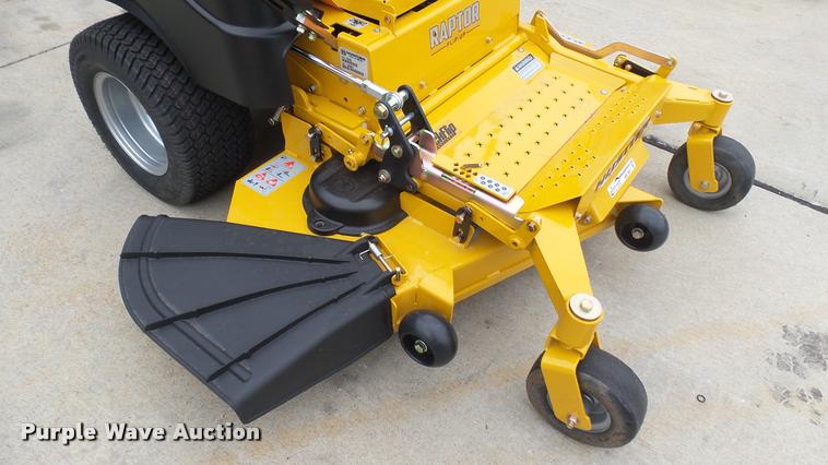 image for item AR9811 2016 Hustler Raptor Flip-Up 933622 ZTR lawn mower