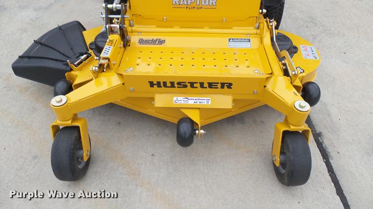 image for item AR9811 2016 Hustler Raptor Flip-Up 933622 ZTR lawn mower