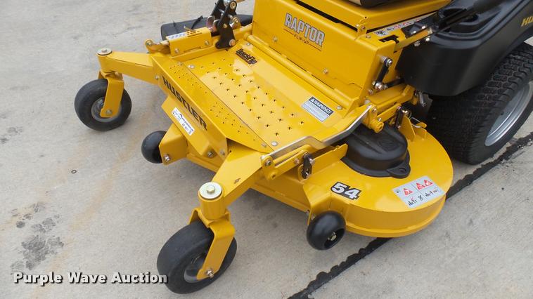 image for item AR9811 2016 Hustler Raptor Flip-Up 933622 ZTR lawn mower