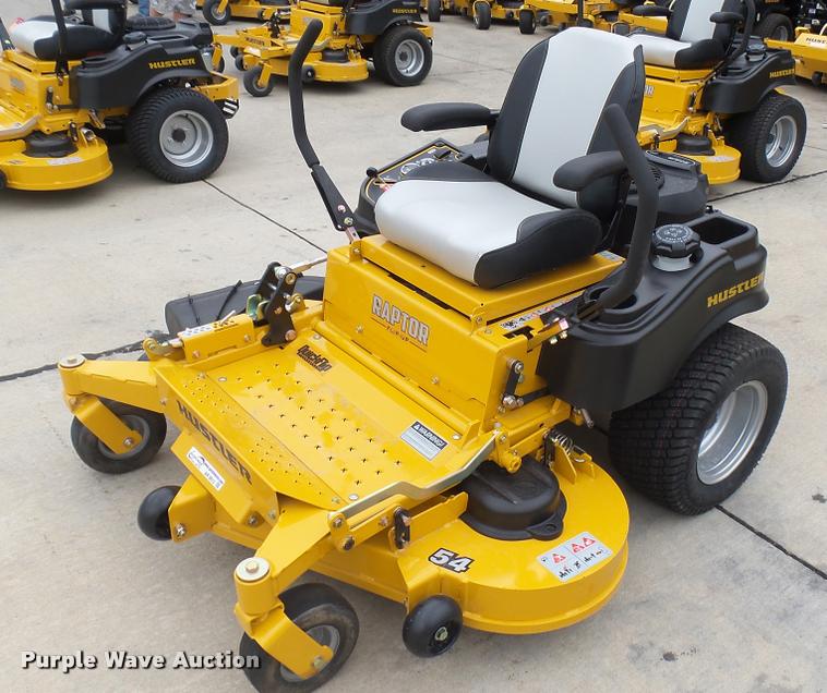 image for item AR9812 2016 Hustler Raptor Flip-Up 933622 ZTR lawn mower