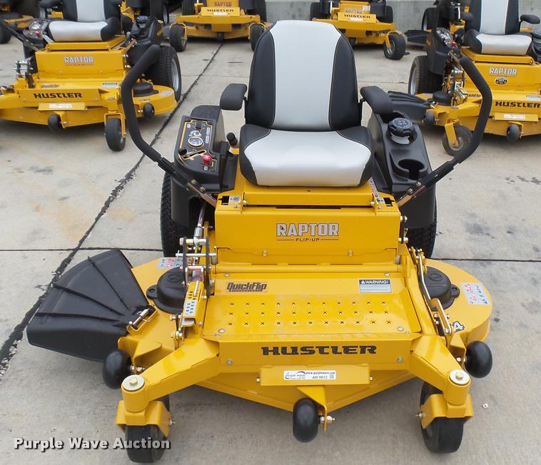 image for item AR9812 2016 Hustler Raptor Flip-Up 933622 ZTR lawn mower