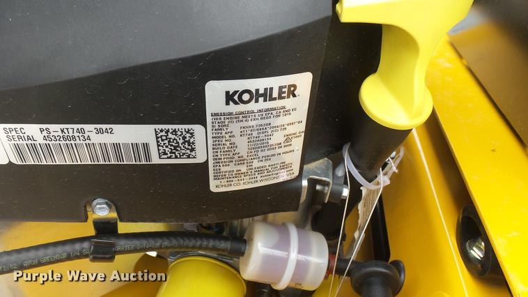 image for item AR9812 2016 Hustler Raptor Flip-Up 933622 ZTR lawn mower