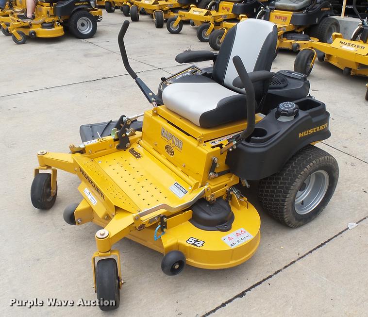 image for item AR9813 2015 Hustler Raptor Flip-Up 933622 ZTR lawn mower