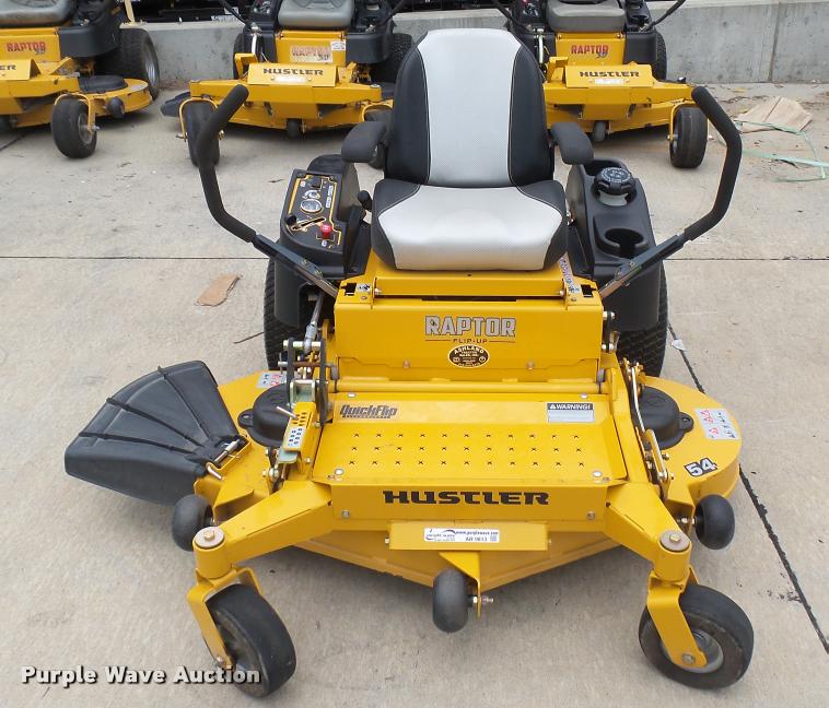 image for item AR9813 2015 Hustler Raptor Flip-Up 933622 ZTR lawn mower