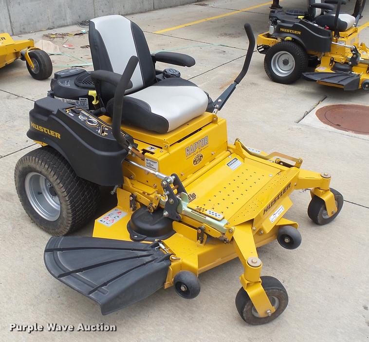 image for item AR9813 2015 Hustler Raptor Flip-Up 933622 ZTR lawn mower