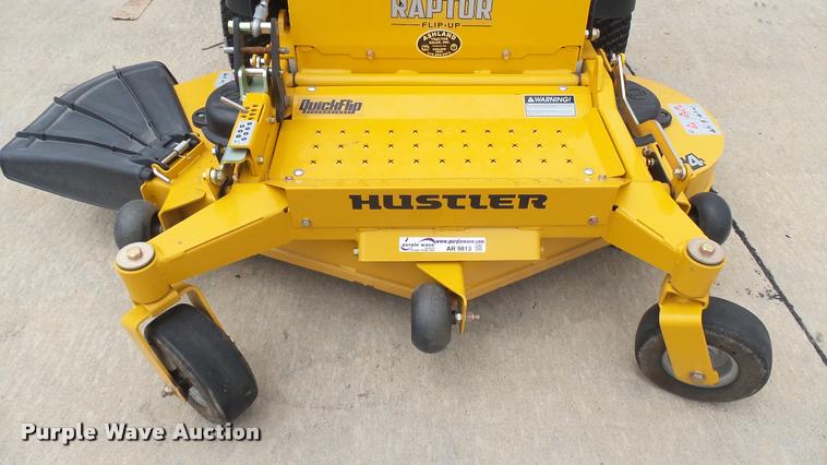 image for item AR9813 2015 Hustler Raptor Flip-Up 933622 ZTR lawn mower