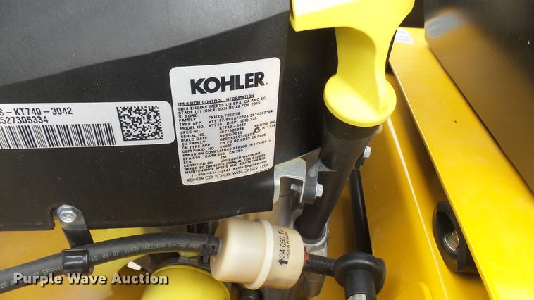 image for item AR9814 2015 Hustler Raptor Flip-Up 933622 ZTR lawn mower