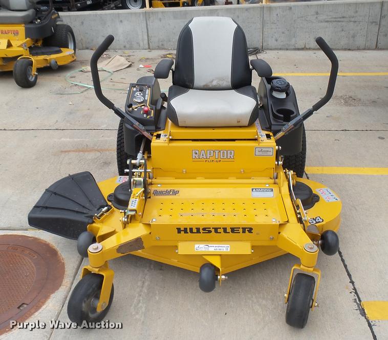image for item AR9815 2015 Hustler Raptor Flip-Up 933622 ZTR lawn mower