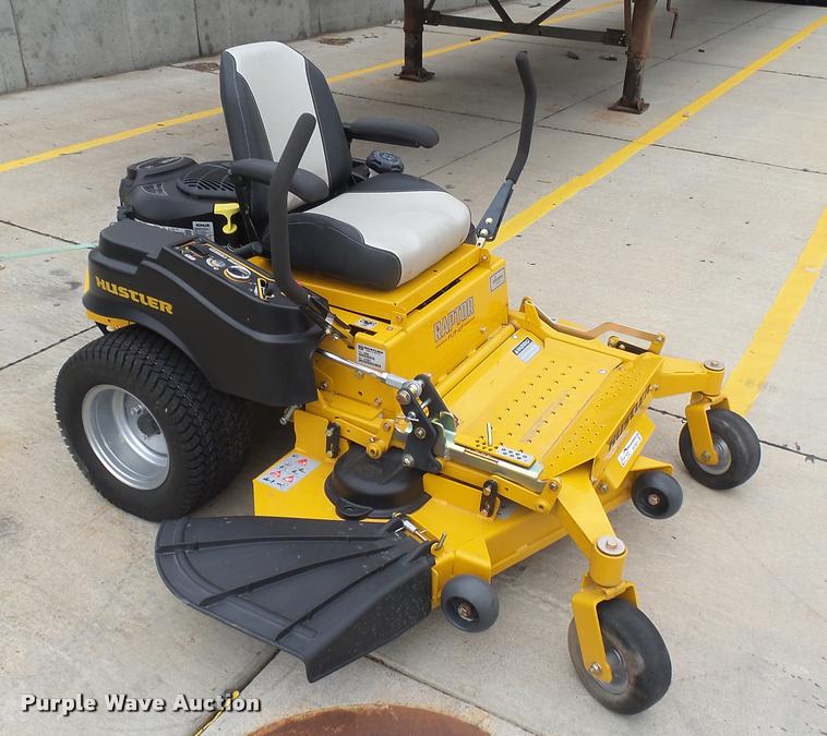 image for item AR9815 2015 Hustler Raptor Flip-Up 933622 ZTR lawn mower