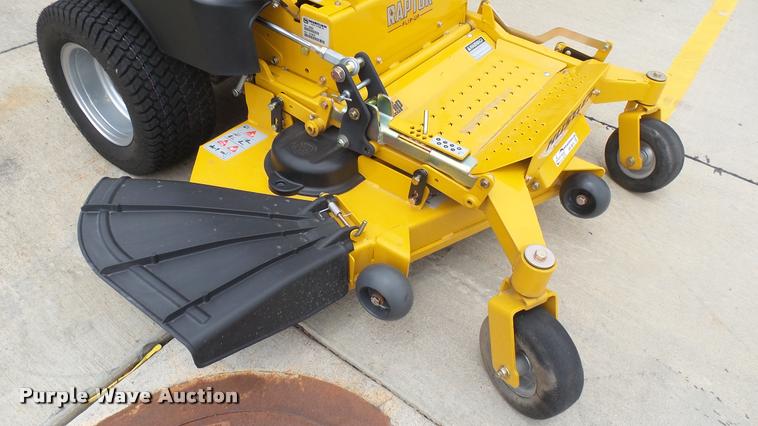 image for item AR9815 2015 Hustler Raptor Flip-Up 933622 ZTR lawn mower
