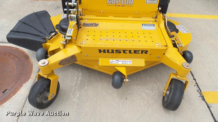 image for item AR9815 2015 Hustler Raptor Flip-Up 933622 ZTR lawn mower