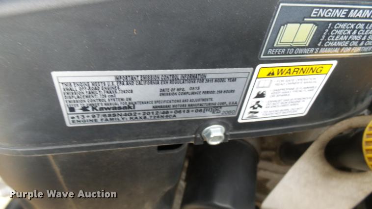 image for item AR9816 2015 Hustler Raptor SD 932541 ZTR lawn mower