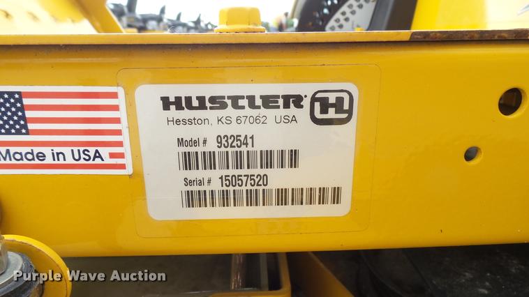 image for item AR9816 2015 Hustler Raptor SD 932541 ZTR lawn mower