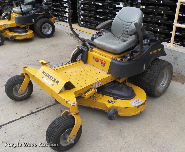 image for item AR9818 2015 Hustler Raptor SD 932558 ZTR lawn mower