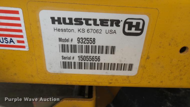 image for item AR9818 2015 Hustler Raptor SD 932558 ZTR lawn mower