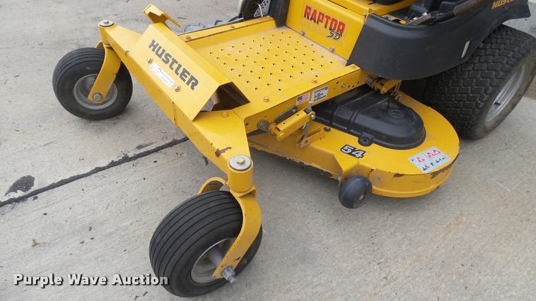 image for item AR9818 2015 Hustler Raptor SD 932558 ZTR lawn mower