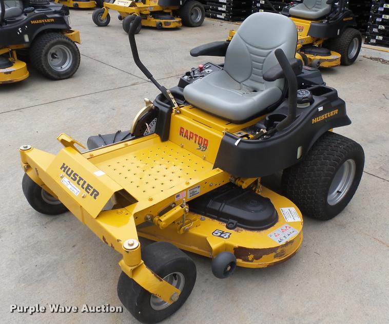 image for item AR9819 2015 Hustler Raptor SD 932558 ZTR lawn mower