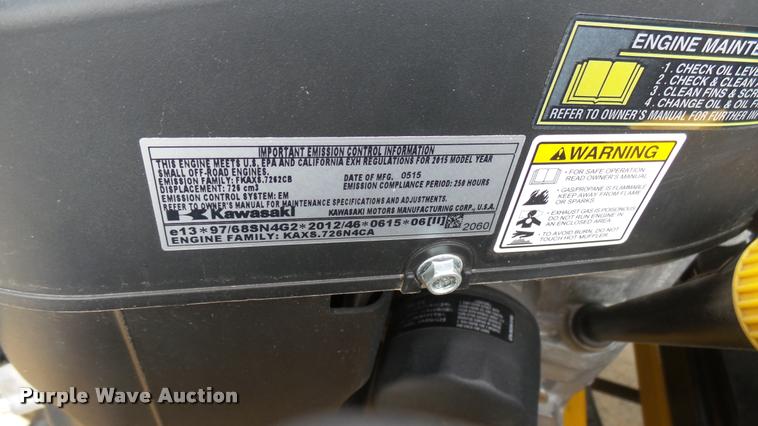 image for item AR9819 2015 Hustler Raptor SD 932558 ZTR lawn mower