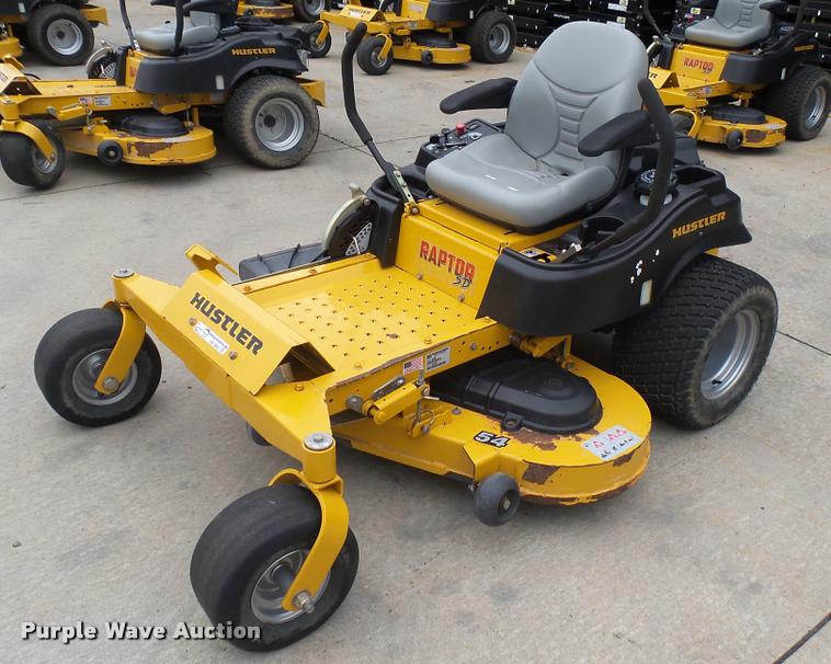 image for item AR9821 2015 Hustler Raptor SD 932558 ZTR lawn mower