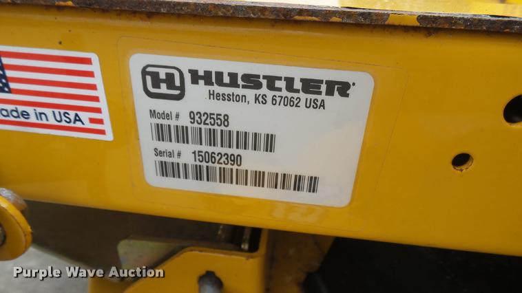 image for item AR9821 2015 Hustler Raptor SD 932558 ZTR lawn mower