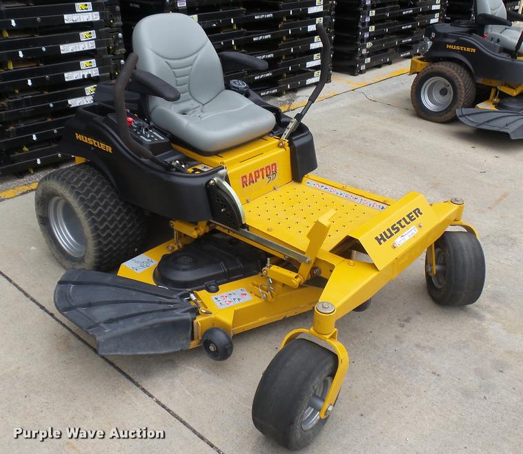 image for item AR9822 2015 Hustler Raptor SD 932558 ZTR lawn mower