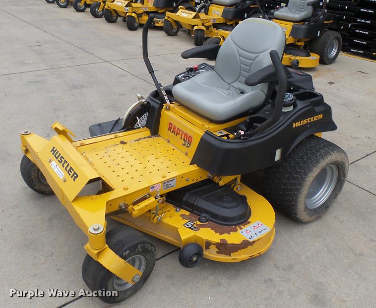 image for item AR9823 2015 Hustler Raptor SD 932558 ZTR lawn mower