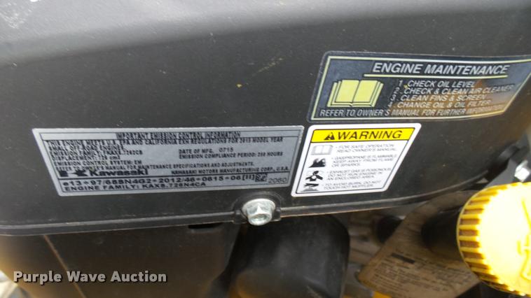 image for item AR9823 2015 Hustler Raptor SD 932558 ZTR lawn mower