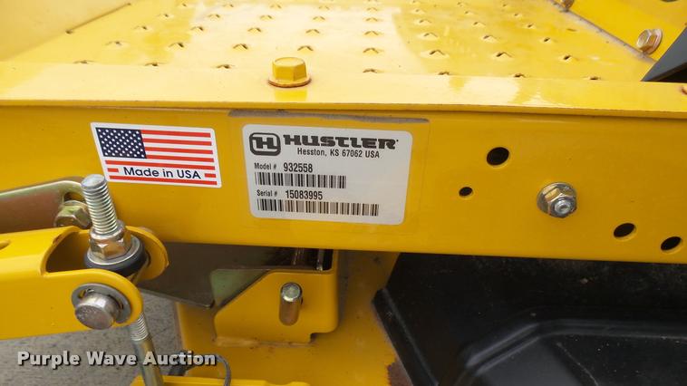 image for item AR9823 2015 Hustler Raptor SD 932558 ZTR lawn mower