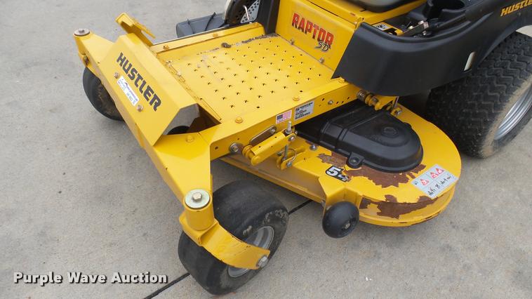 image for item AR9823 2015 Hustler Raptor SD 932558 ZTR lawn mower