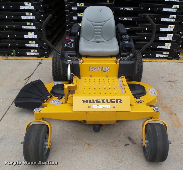 image for item AR9824 2015 Hustler Raptor SD 932558 ZTR lawn mower