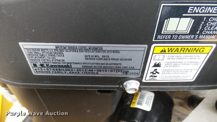 image for item AR9824 2015 Hustler Raptor SD 932558 ZTR lawn mower