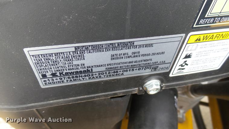 image for item AR9825 2015 Hustler Raptor SD 932558 ZTR lawn mower