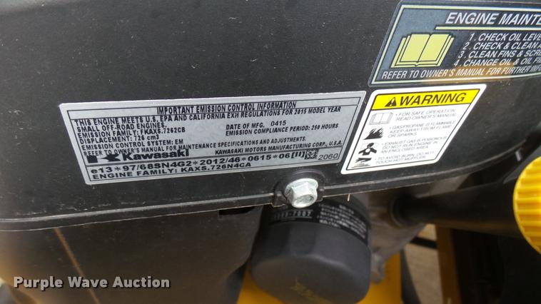 image for item AR9826 2015 Hustler Raptor SD 933127 ZTR lawn mower