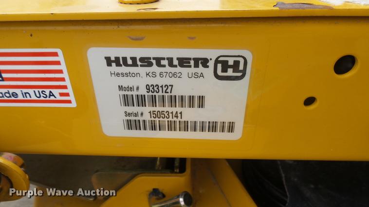 image for item AR9826 2015 Hustler Raptor SD 933127 ZTR lawn mower