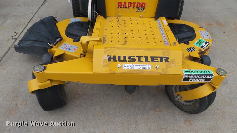 image for item AR9826 2015 Hustler Raptor SD 933127 ZTR lawn mower