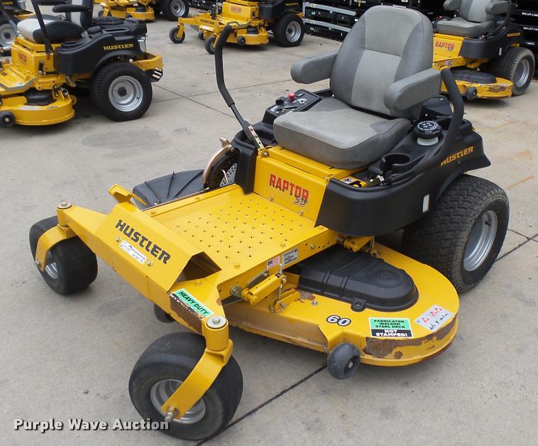 image for item AR9827 2015 Hustler Raptor SD 933127 ZTR lawn mower