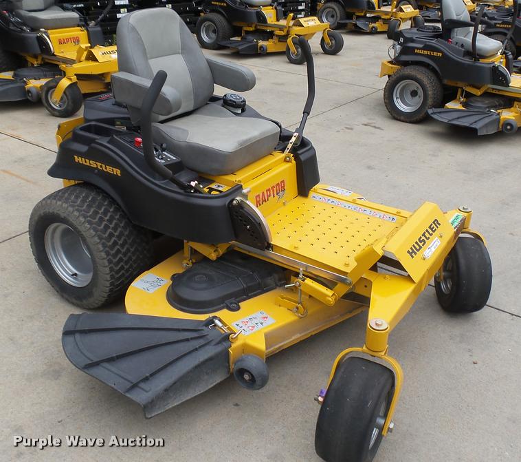 image for item AR9827 2015 Hustler Raptor SD 933127 ZTR lawn mower
