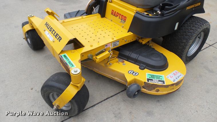 image for item AR9827 2015 Hustler Raptor SD 933127 ZTR lawn mower