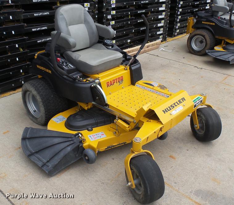 image for item AR9828 2015 Hustler Raptor SD 933127 ZTR lawn mower