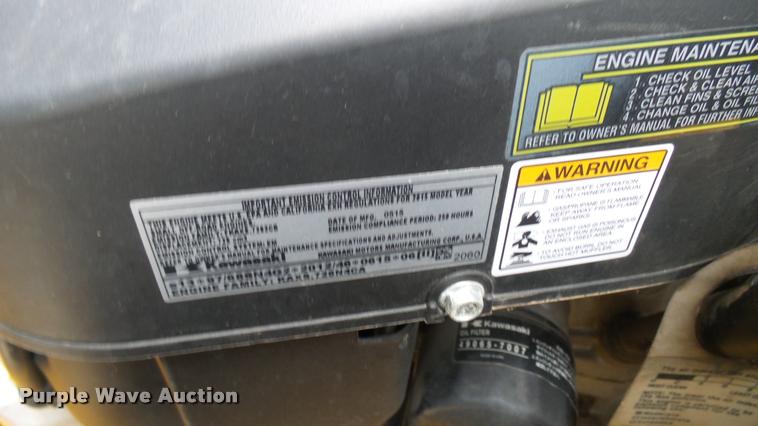 image for item AR9828 2015 Hustler Raptor SD 933127 ZTR lawn mower