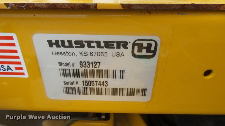 image for item AR9828 2015 Hustler Raptor SD 933127 ZTR lawn mower