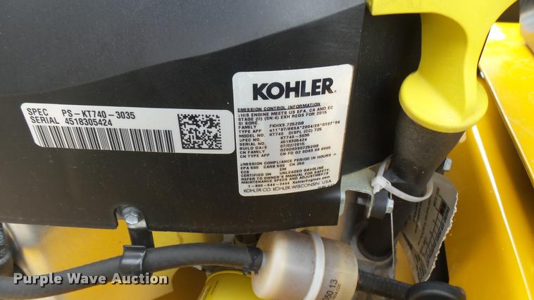 image for item AR9829 2015 Hustler Raptor Flip-Up 933614 ZTR lawn mower