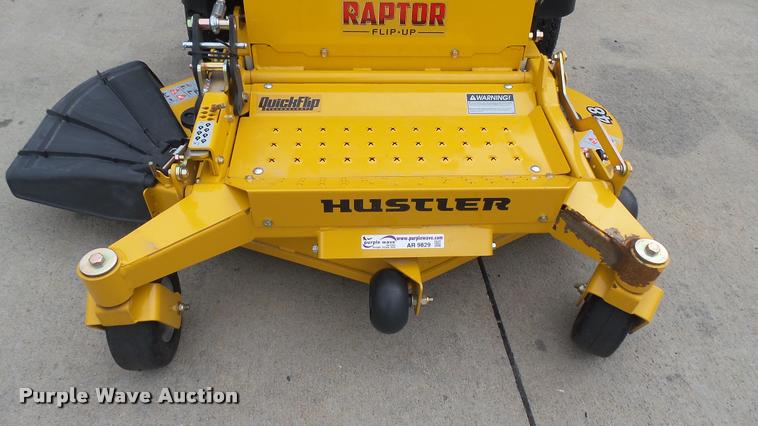 image for item AR9829 2015 Hustler Raptor Flip-Up 933614 ZTR lawn mower