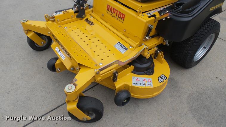 image for item AR9829 2015 Hustler Raptor Flip-Up 933614 ZTR lawn mower