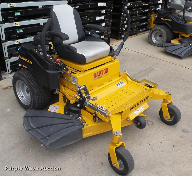 image for item AR9830 2015 Hustler Raptor Flip-Up 933614 ZTR lawn mower