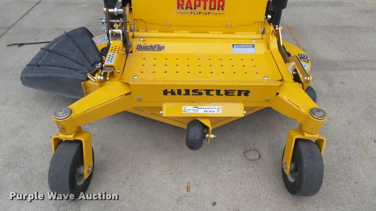 image for item AR9830 2015 Hustler Raptor Flip-Up 933614 ZTR lawn mower