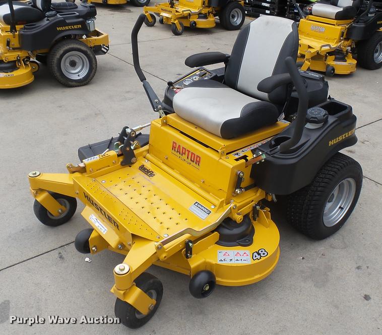 image for item AR9831 2015 Hustler Raptor Flip-Up 933614 ZTR lawn mower