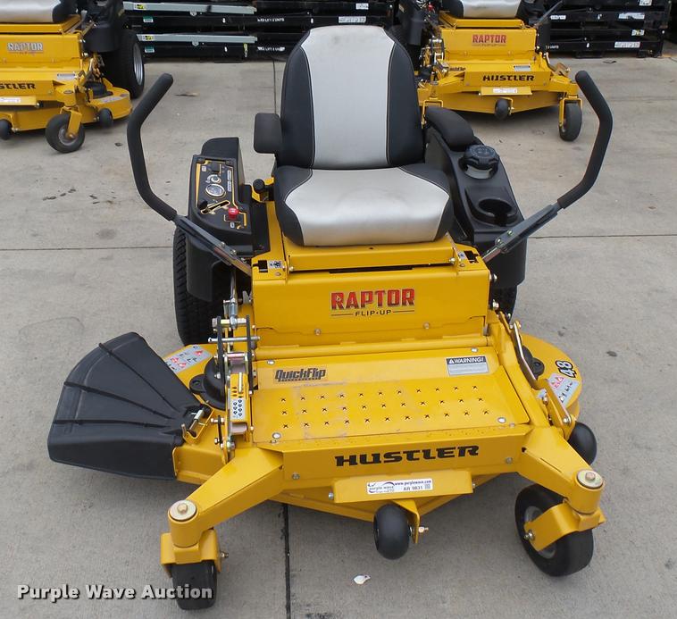 image for item AR9831 2015 Hustler Raptor Flip-Up 933614 ZTR lawn mower