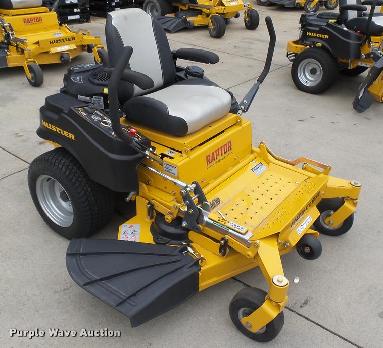 image for item AR9831 2015 Hustler Raptor Flip-Up 933614 ZTR lawn mower