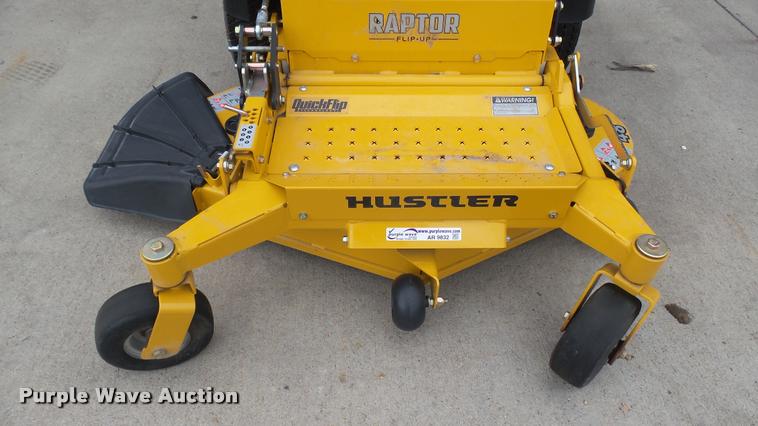 image for item AR9832 2015 Hustler Raptor Flip-Up 933614 ZTR lawn mower